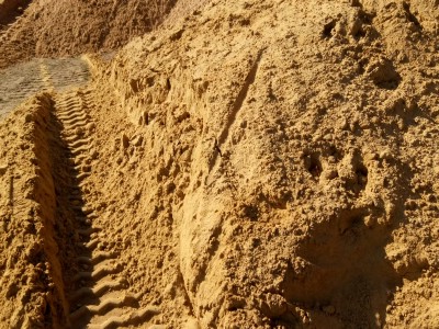Доставка намывного песка