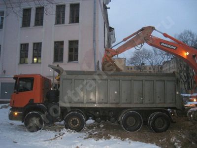 Вывоз грунта Свердловский, цены от 250 руб/м.куб